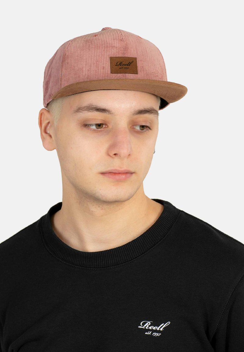 Reell SUEDE - Cap - mauve baby cord