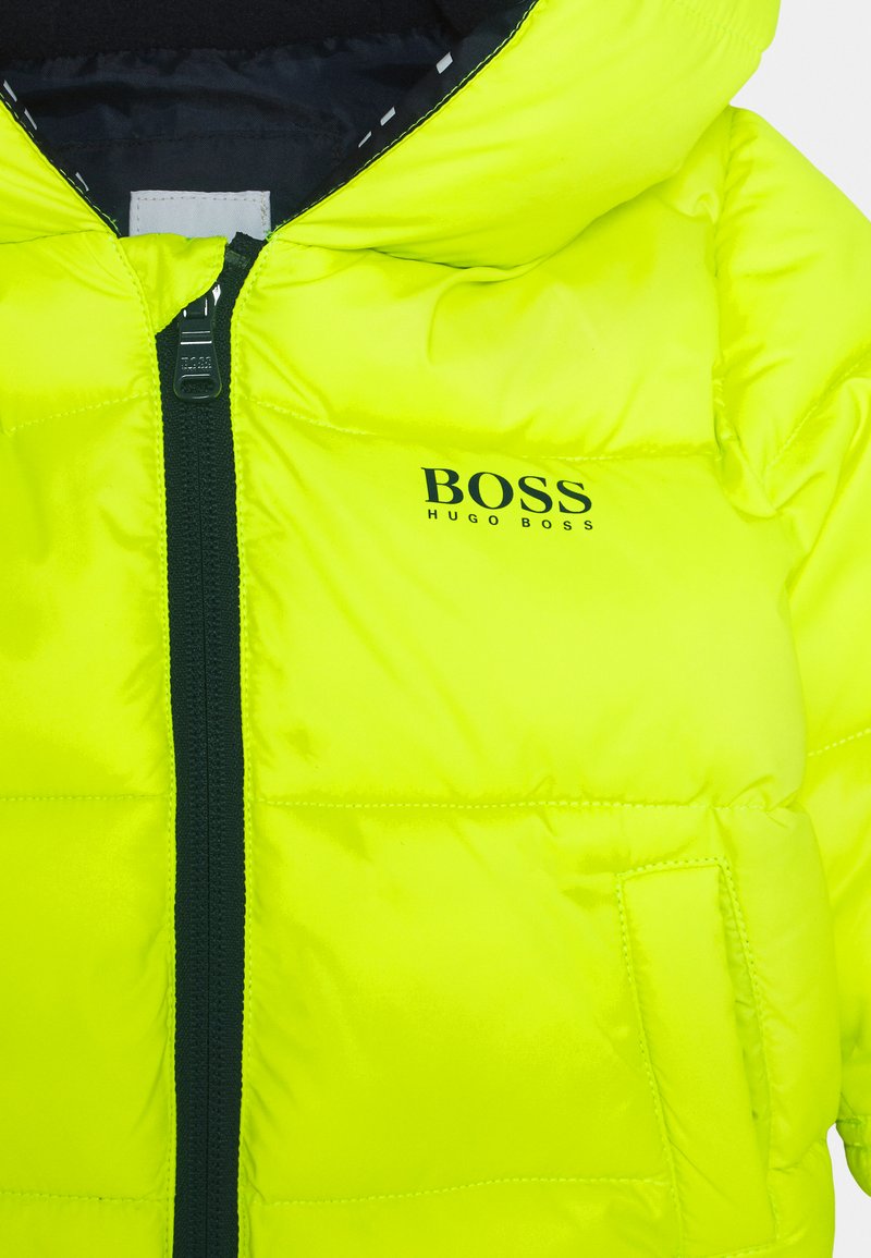 Boss Kidswear Puffer Jacket Baby Veste D Hiver Green Lemon Jaune Zalando Fr