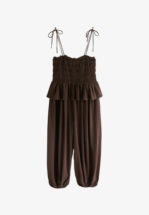 Next, Buksedragter - chocolate brown