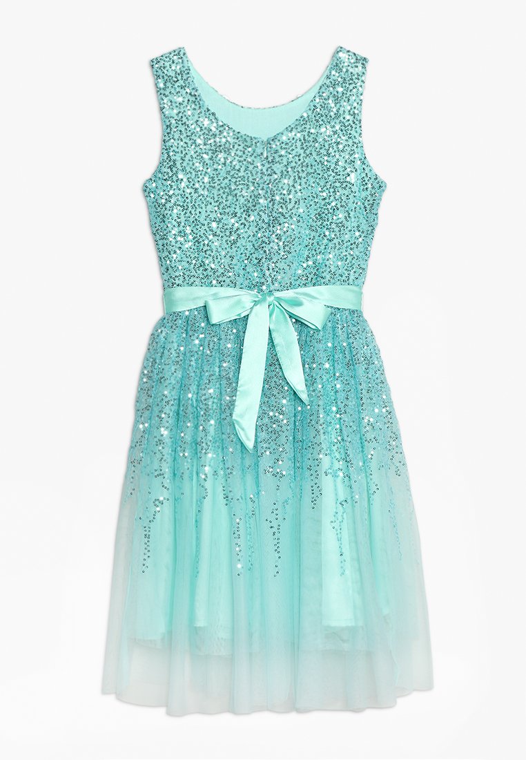 Kleid Pastell Türkis