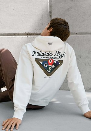 Pepe Jeans, CLIVE HOODIE - Kapuzenpullover - off white