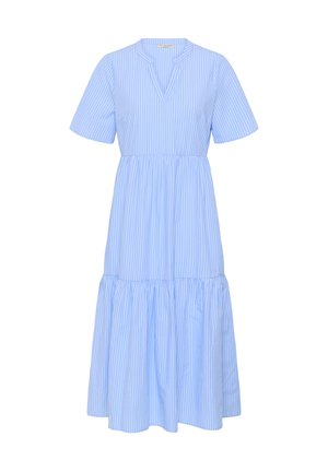 Love Copenhagen, LCLIDA TIERED DRESS - Vestito casual - brunnera blue stripe