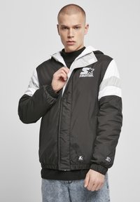 Talvitakki - black/lightasphalt/white