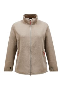 Peak Performance PILE ZIP - Fleecejas - hellbraun