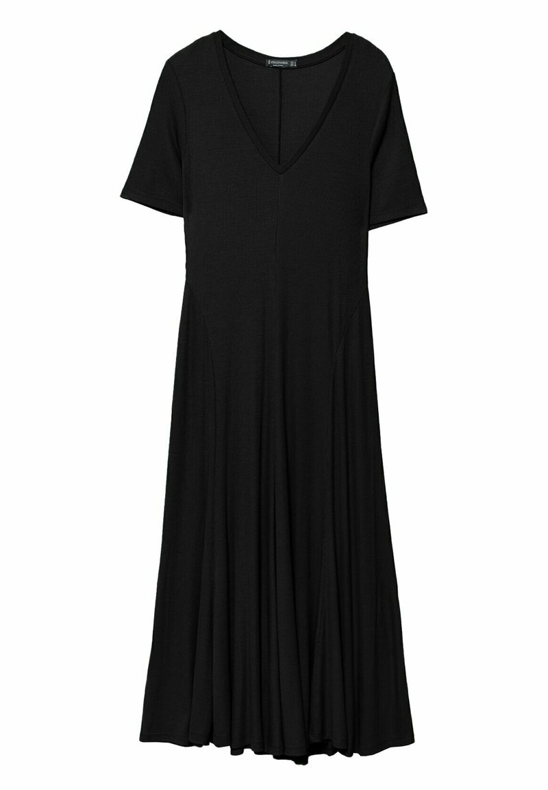 Stradivarius Jerseyjurk zwart