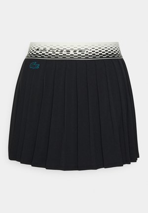 TENNIS SKIRT TOUR - Rokken - black/black-tarragon