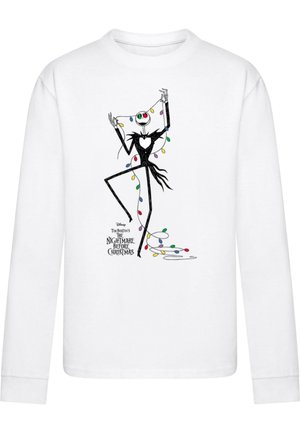 NIGHTMARE BEFORE CHRISTMAS  - Maglietta a manica lunga - white