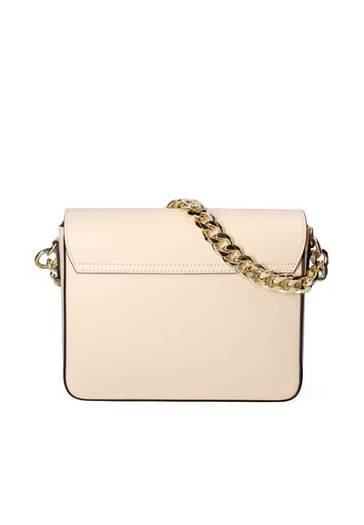 John Richmond Handtas - beige and gold