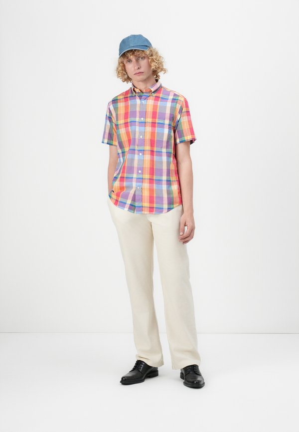 INDIAN SHIRT - Shirt - peachy orange4