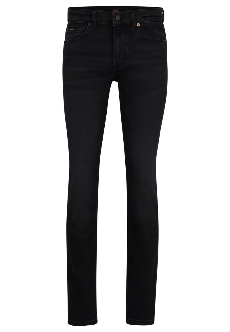Boss Straight leg jeans zwart Boss Straight leg jeans zwart