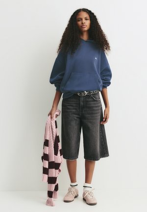 PULL&BEAR PACIFIC - Majica s kapuljačom - dark blue