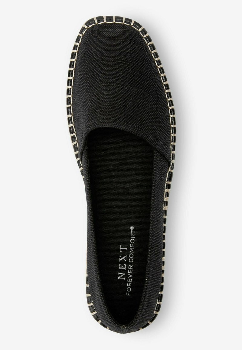 Damen Halbschuhe | Next FOREVER COMFORT SQUARE TOE Espadrille black/schwarz - WP51026 Damen Halbschuhe | Next FOREVER COMFORT SQUARE TOE Espadrille black/schwarz - WP51026