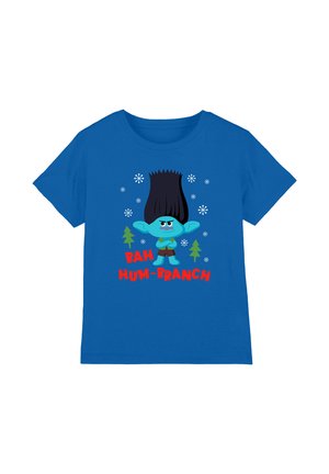 Universal Studios, TROLLS BAH HUMBRANCH UNISEX - Print T-shirt - royal blue