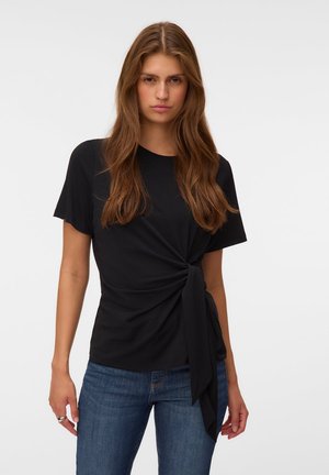 Vero Moda, VMJILL SS TOP JRS NOOS - T-shirt imprimé - black