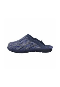 Josef Seibel LILLE - Pantolette flach - blau multi