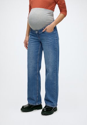 ONLY MATERNITY, OLMMADISON  - Wide leg - special blue grey