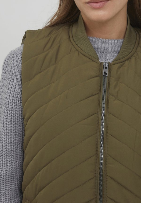 OXMACY - Waistcoat - dusty olive4