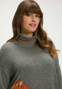 Ulla Popken Abito in maglia - gray