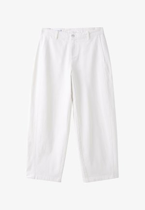 Stradivarius, Široké nohavice - white