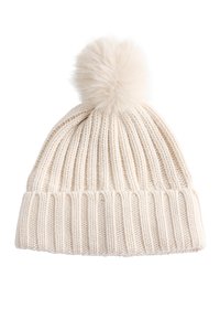 OYSHO POMPOM KNIT - Pălărie - white