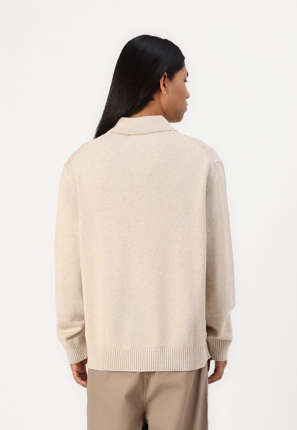SLHJAKOB RELAXED - Long sleeved top - oatmeal melange4