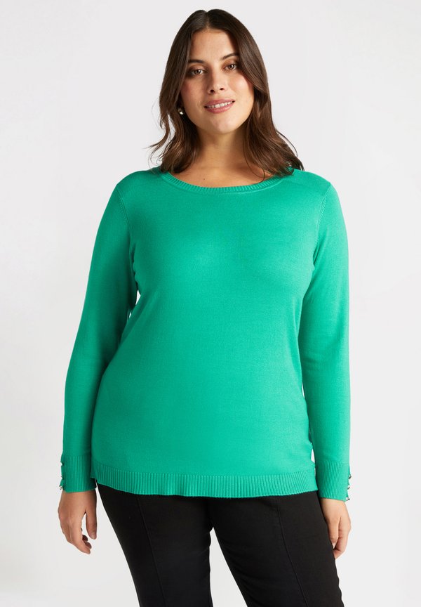 Strickpullover - verde acqua