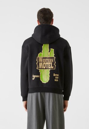 LOST YOUTH - WESTERN MOTEL - Hoodie - black