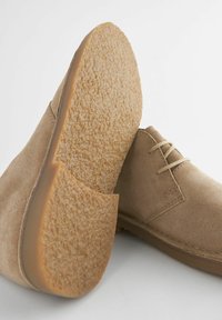 Next DESERT  - Botines con cordones - taupe brown