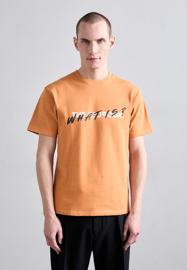 Print T-shirt - abricot