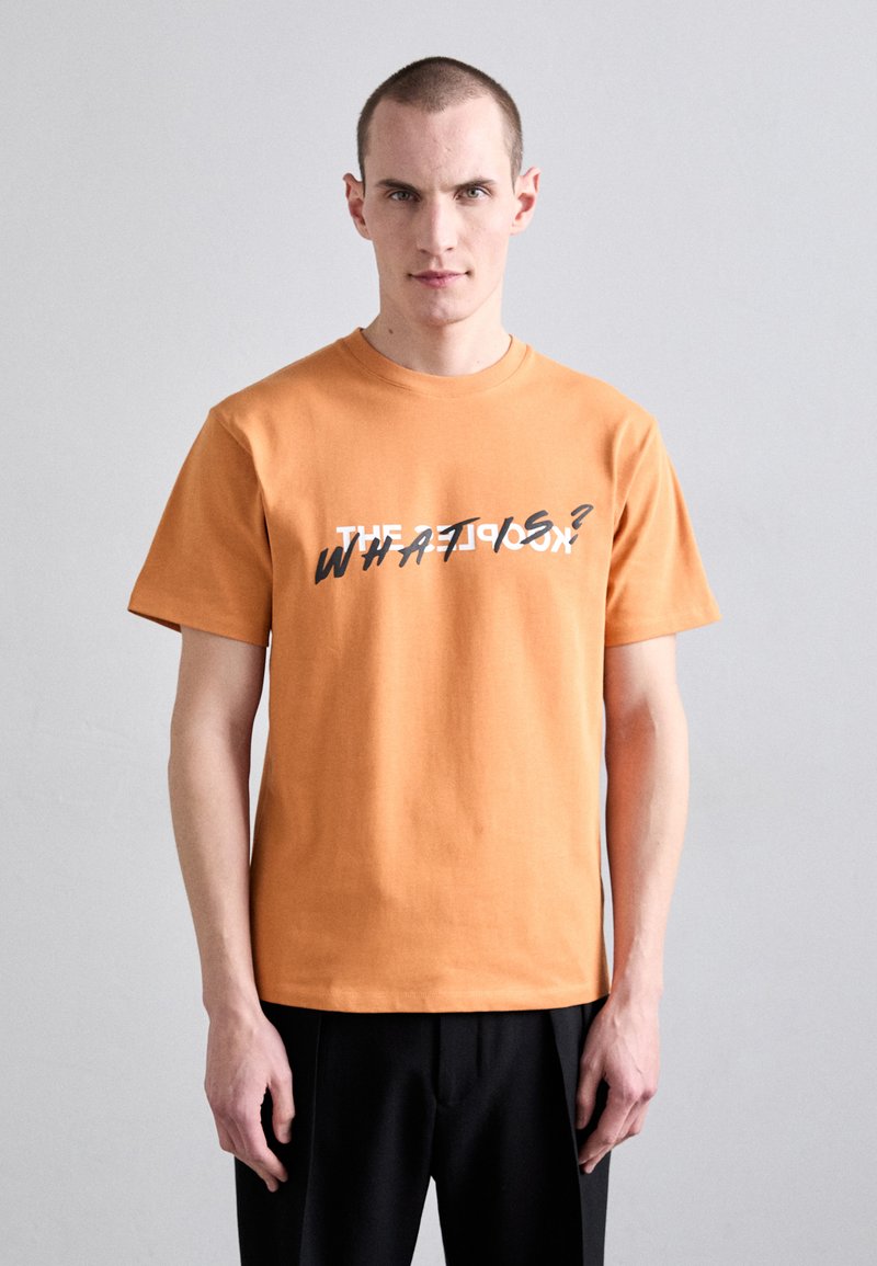 The Kooples T-Shirt print - abricot