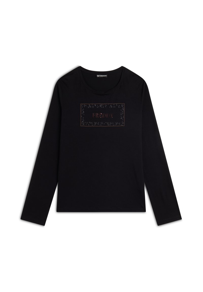 Freddy Maglietta a manica lunga - nero