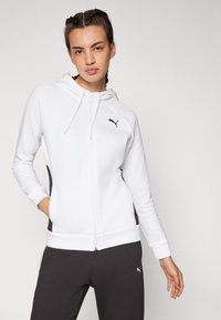 Puma CLASSIC HOODED TRACKSUIT SET - Chándal - white