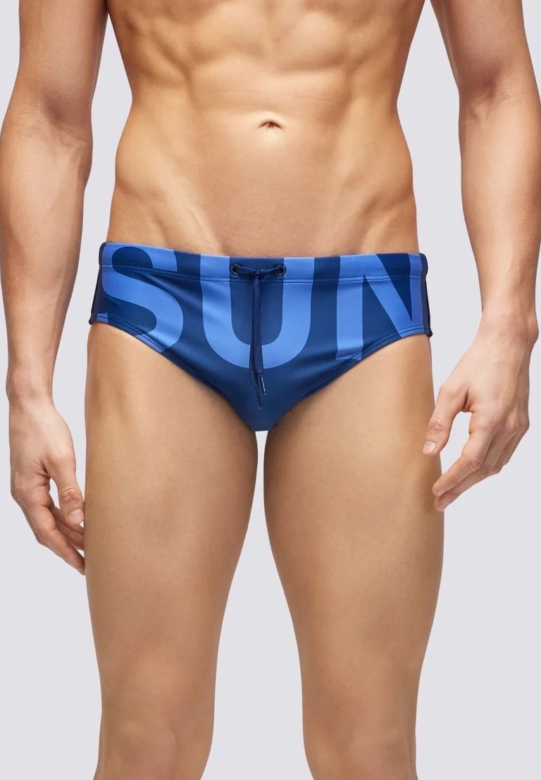 Sundek Costume da bagno a slip - blue