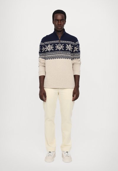 Polo Ralph Lauren LONG SLEEVE HALF ZIP - Pulover - multi coloured