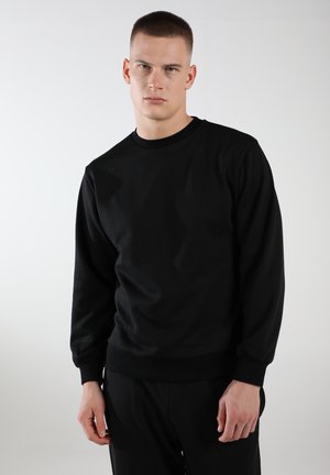 UNISEX CREWNECK LOOSE FIT ELEVATE - Nachtwäsche Shirt - inky black