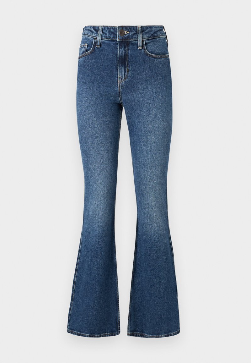 Hollister Co. Flared Jeans donkerblauw denim
