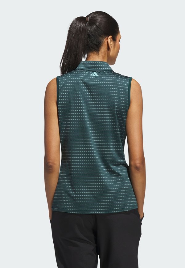 ULTIMATE365 STRIPE  SLEEVELESS  - Polo shirt - aurora ivy4