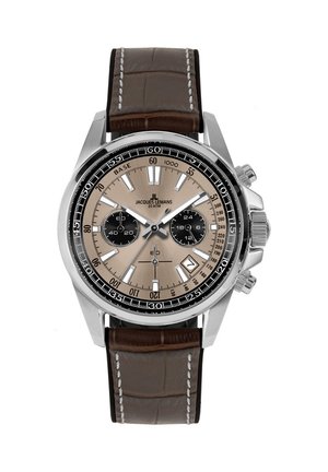 LIVERPOOL - Rannekello ajanottotoiminnolla - brown leather