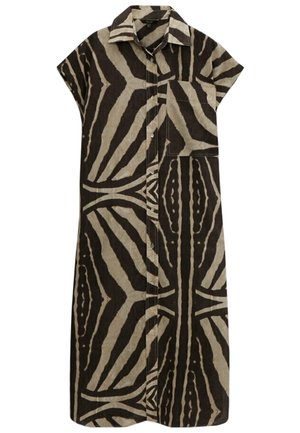 Robe chemise - brown