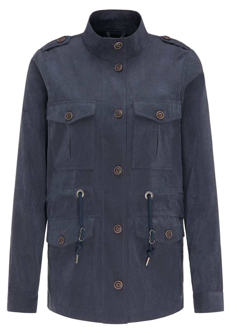 dreimaster Lichte jas blauw