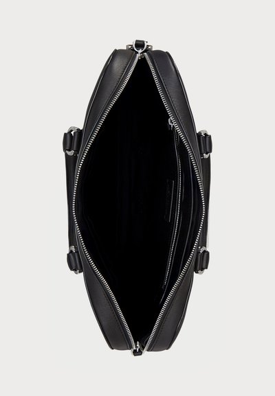 Polo Ralph Lauren SMOOTH LEATHER COMMUTER BAG UNISEX - Geantă laptop - black