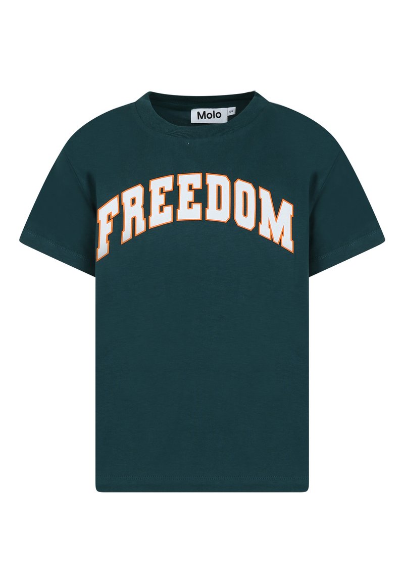 Molo T-shirt print groen Molo T-shirt print groen