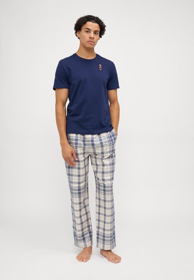 Polo Ralph Lauren PJ SLEEP - Conjunto de pijama - navy/white/blue