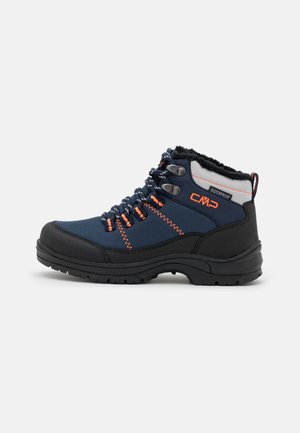 KIDS ANNUUK WP UNISEX - Stivali da neve - black/blue