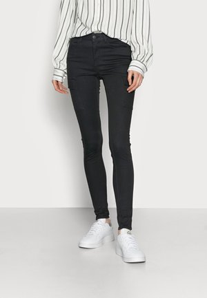 Pantalones cargo - black