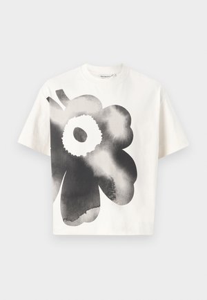VEISTO UNIKKO UNISEX - T-shirt print - off white/black