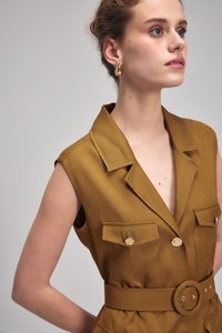 adL WITH POCKET - Paitamekko - olive