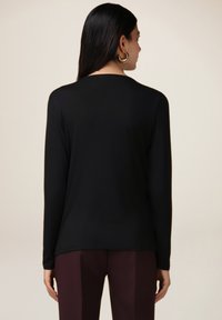 Oltre CON SPILLA A FIORE - Longsleeve - nero