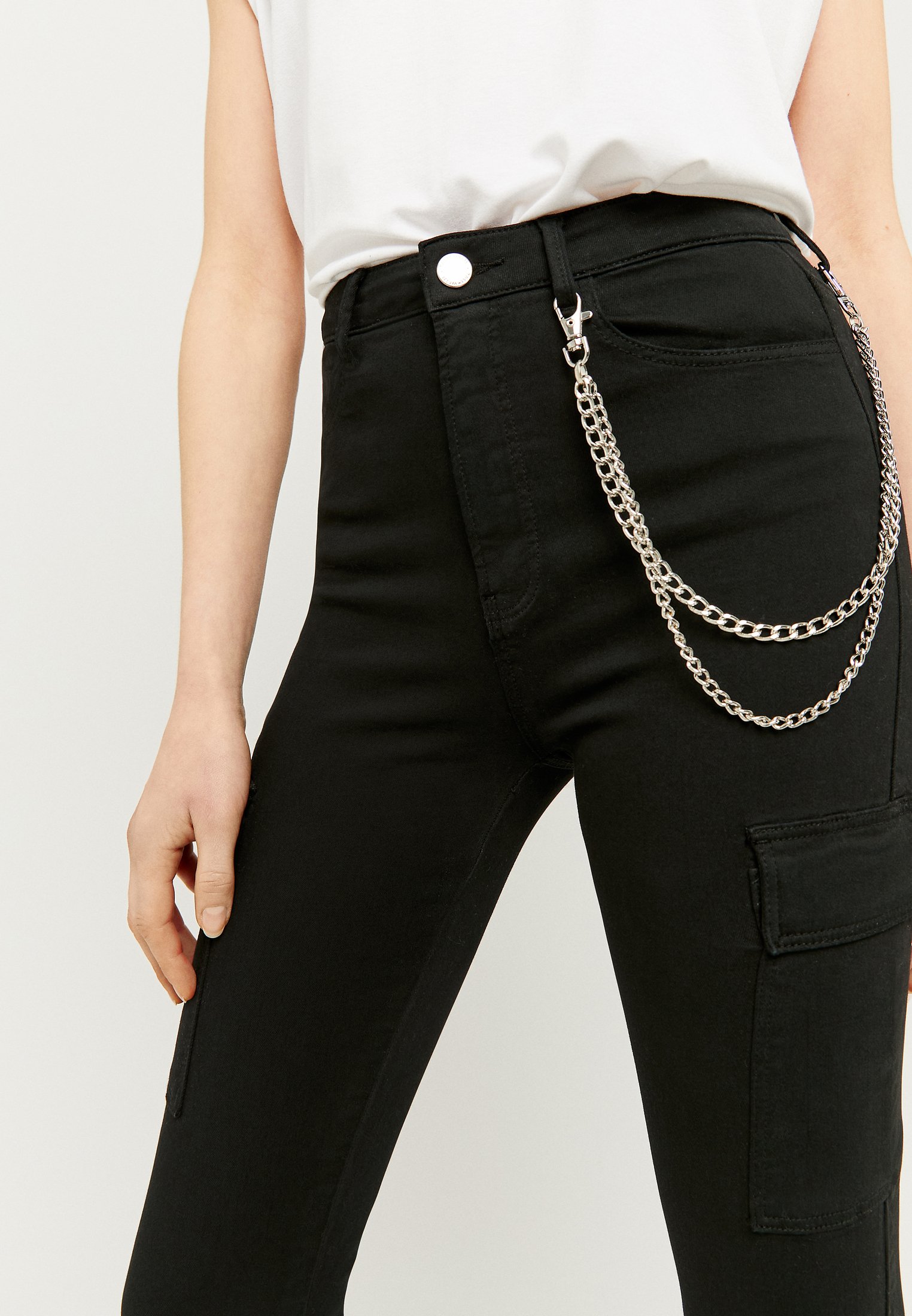 TALLY WEiJL Pantaloni cargo - black/nero - Zalando.it