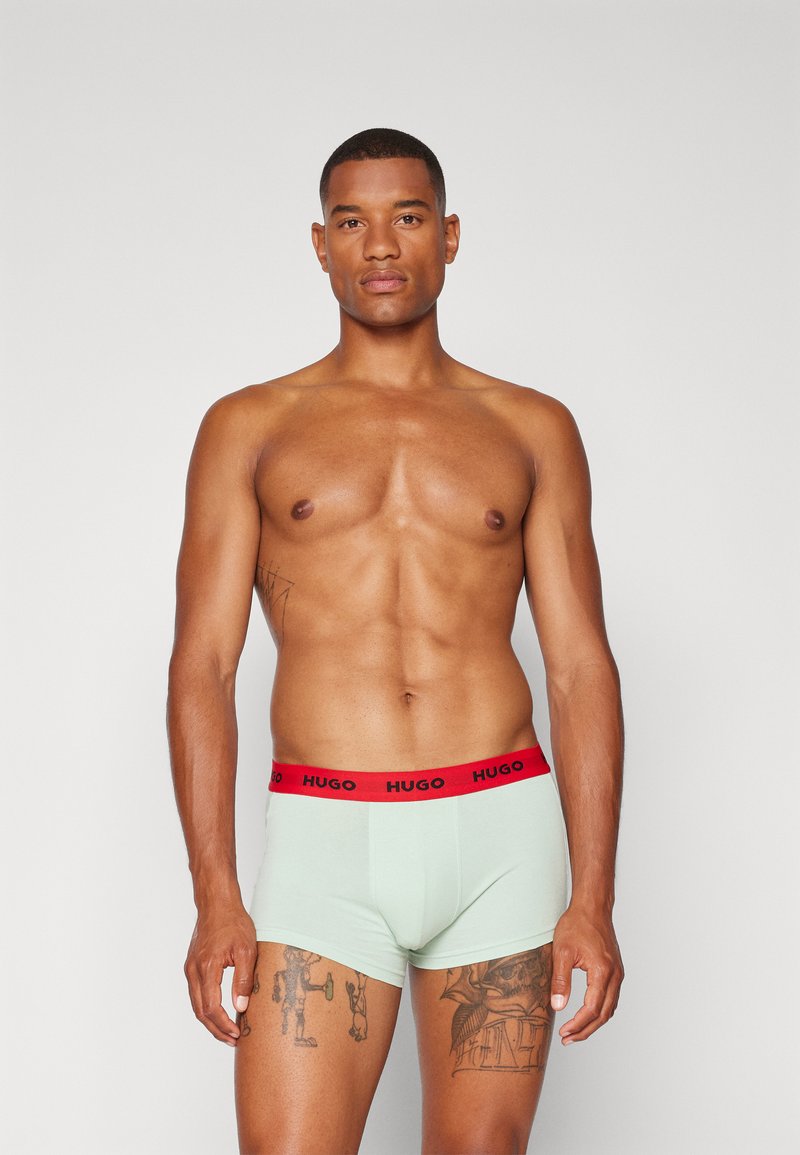 HUGO 3 PACK - Chiloți boxer - multi coloured/red